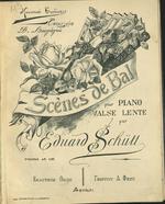 Scènes de Bal pour Piano. Valse lente par Eduard Schütt.